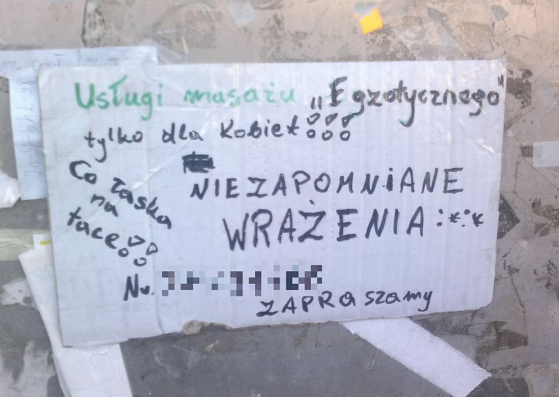 Ogłoszenie zostało wywieszone w centrum Sokółki (iSokolka.eu)