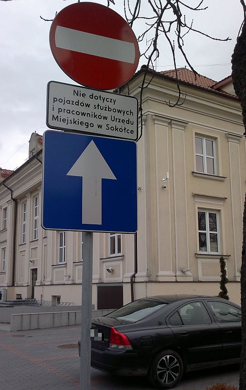 Parking w Sokółce