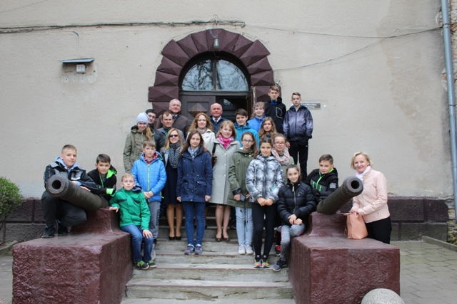 Jednym z punktów programu było zwiedzanie zabytków Grodna (ZS w Kuźnicy)