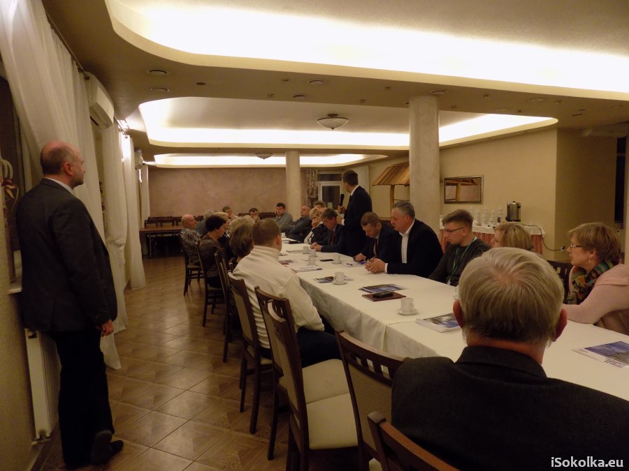 Spotkanie odbyło się dziś wieczorem w sali Sigma (iSokolka.eu)