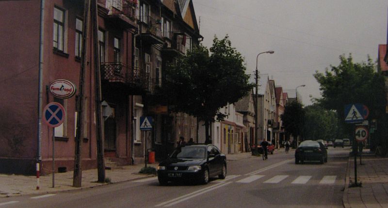 Ulica Białostocka w Sokółce, 2001 rok